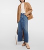 Leif denim maxi skirt