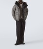 Logo puffer jacket