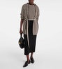 Fleres patterned cotton sweater vest