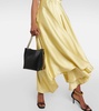Draped midi dress