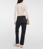 Parker Long mid-rise straight jeans