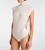 Turtleneck wool bodysuit