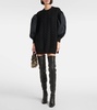 Ancella knitted wool minidress