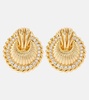 Shell embellished earrings