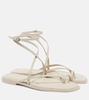 Davis leather thong sandals