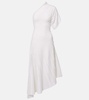 Asym Ray virgin wool midi dress