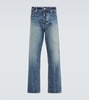 Asagao high-rise straight jeans