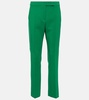 Fuoco cropped wool-blend pants