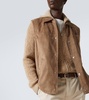 Suede vest