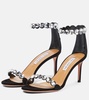 Maxi-Tequila 75 embellished suede sandals