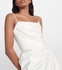 Bridal Venus satin minidress