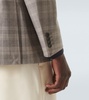 Kei checked wool blazer