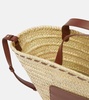 Zoe straw basket bag