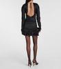 Silk minidress