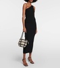 Ellie leather-trimmed bucket bag