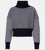 Bessica wool and cashmere turtleneck sweater