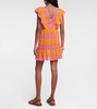 Melissa crocheted cotton minidress