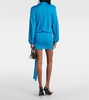 Draped minidress