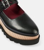 Elyse Eco Alter Mat leather platform sneakers