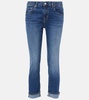 Ex Boyfriend cropped skinny jeans