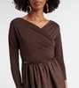 Kaiser belted maxi dress