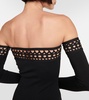 Vienne off-shoulder maxi dress