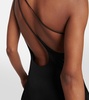 Embellished halterneck mdi dress