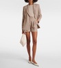 Vanadio double-breasted jersey blazer