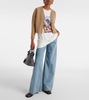 Tabi leather loafers