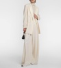 Karub high-rise wide-leg wool pants