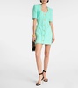 Embellished tweed minidress