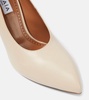 Shark leather pumps