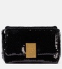 1945 Soft sequined shoulder bag