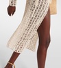Crochet cotton cardigan