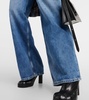 Mari high-rise wide-leg jeans