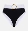 Whitney high-rise bikini bottoms