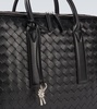 Getaway Intrecciato leather briefcase