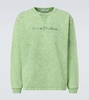 Logo cotton jersey sweatshirt