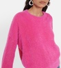 Fluffy knit sweater