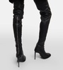 Adna over-the-knee leather boots