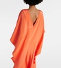 Elegante Baleari silk crêpe de chine gown