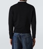 Face cotton sweater