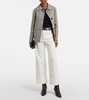 Cervia cropped mid-rise wide-leg jeans