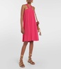Astro off-shoulder minidress