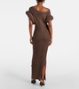 Katon asymmetric maxi dress