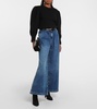 Stella high-rise wide-leg jeans