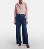  Dame Jean No Cuff high-rise wide-leg jeans