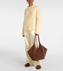 Phantom Large suede tote bag
