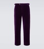 Showcase cotton velvet suit pants