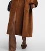 Hudson oversized alpaca and wool coat